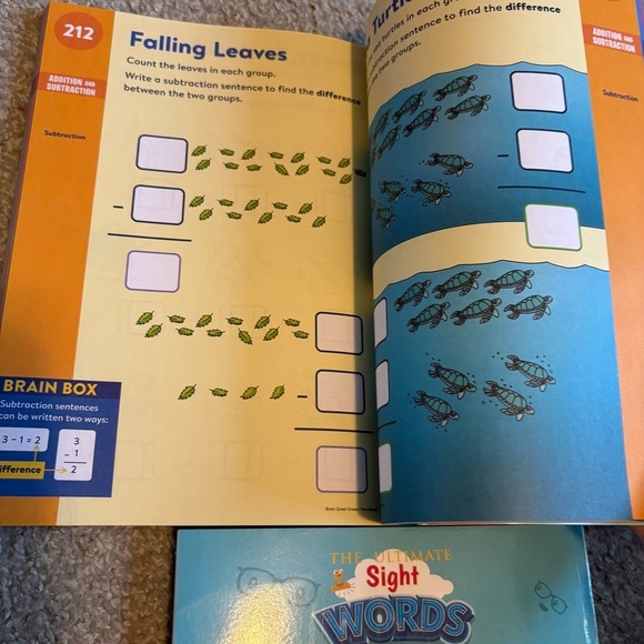 Brain Quest 1st 2nd Grade Sight Words Workbook Set for Kids NEW Homeschool - Picture 4 of 5